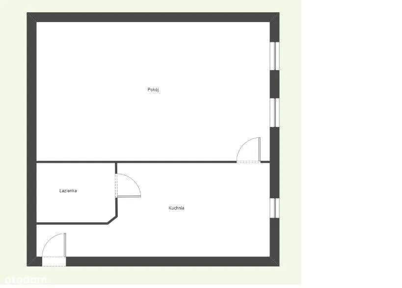 Mieszkanie 1-pokojowe Bydgoszcz, ul. Stefana Czarnieckiego. Zdjęcie 2