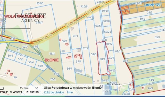 Działka inwestycyjna Błonie, ul. Południowa. Zdjęcie 8