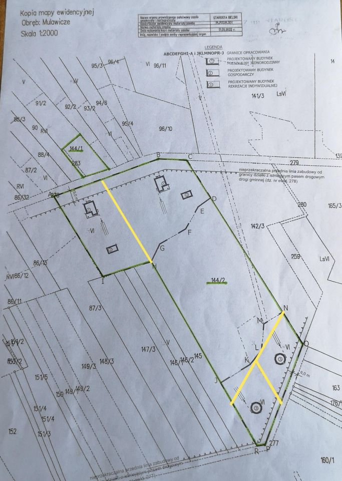 Działka rolno-budowlana Mulawicze