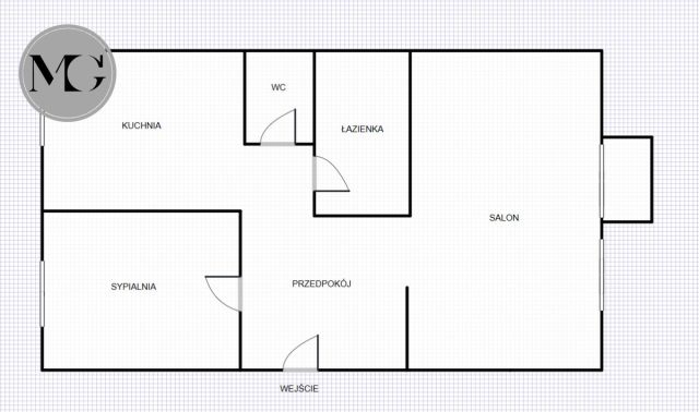 Mieszkanie 2-pokojowe Bydgoszcz Szwederowo, ul. Lwowska. Zdjęcie 19
