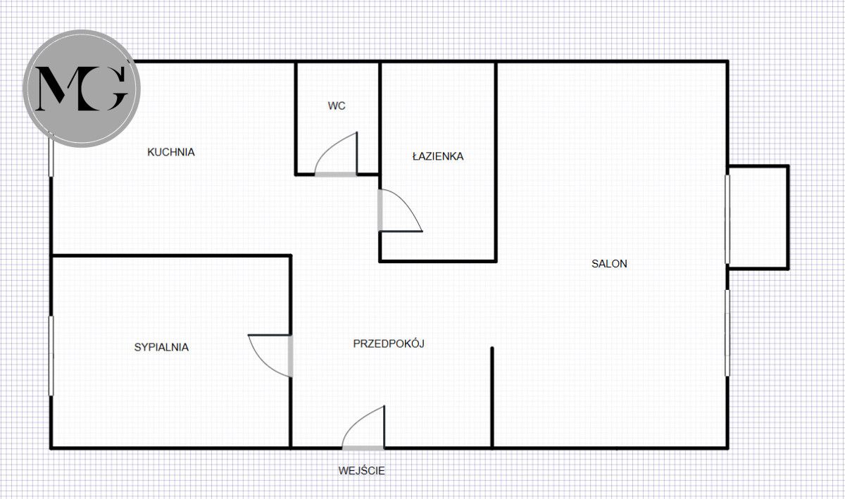 Mieszkanie 2-pokojowe Bydgoszcz Szwederowo, ul. Lwowska. Zdjęcie 19