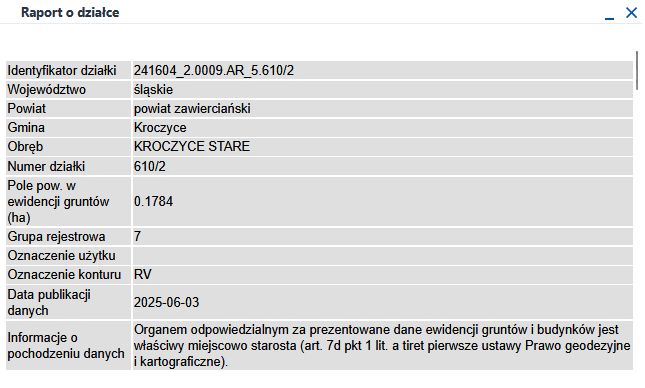 Działka rolno-budowlana Kroczyce Stare Kroczyce, ul. Henryka Sienkiewicza. Zdjęcie 4