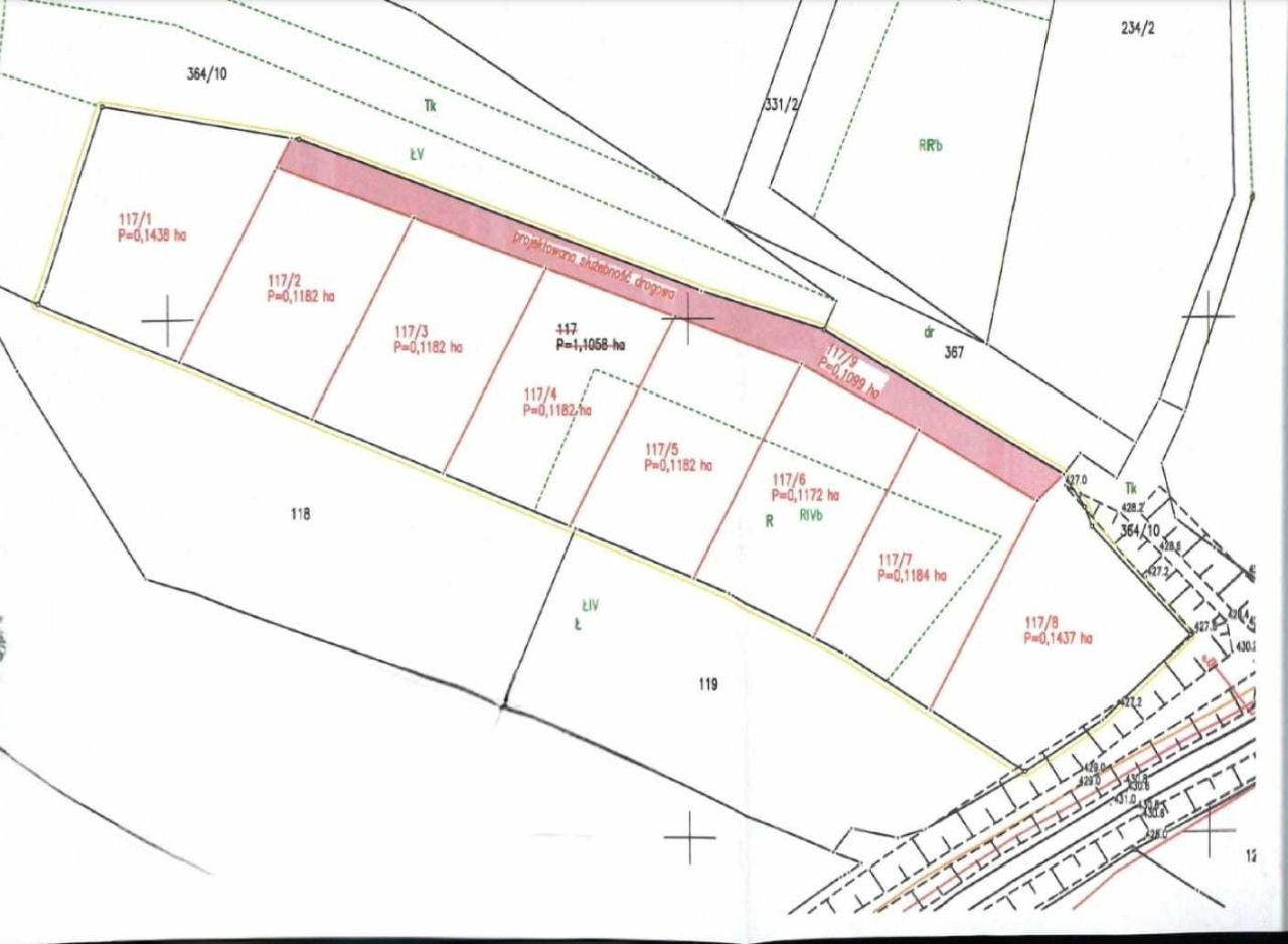 Działka budowlana Dębrznik. Zdjęcie 4
