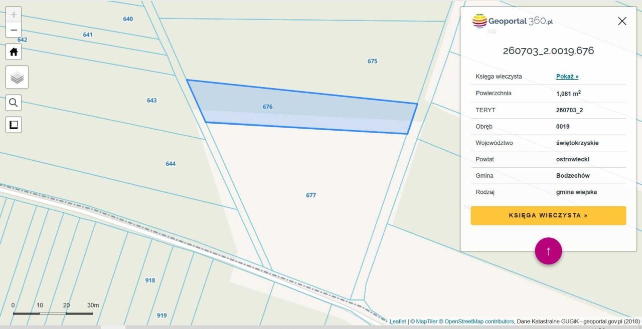 Działka leśna Sarnówek Duży Dunale. Zdjęcie 2