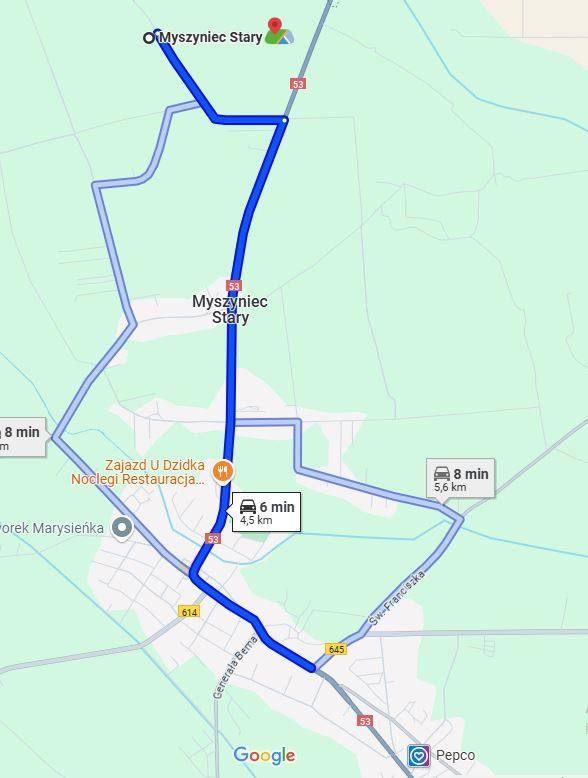 Działka budowlana Myszyniec Stary