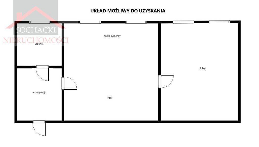 Mieszkanie 2-pokojowe Lubań, ul. Stanisława Worcella. Zdjęcie 10