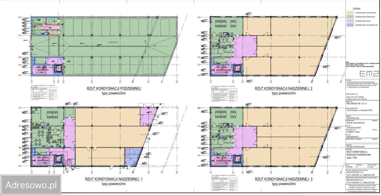 Działka inwestycyjna Rzeszów, ul. Krakowska. Zdjęcie 4