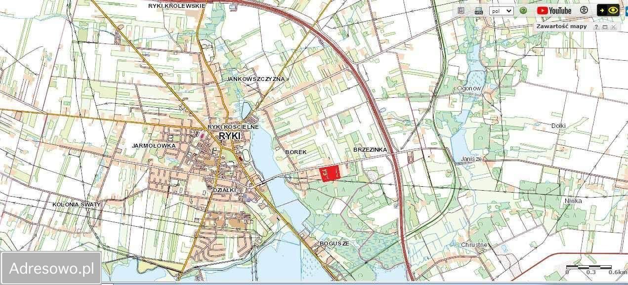 Działka inwestycyjna Ryki, ul. Janiszewska. Zdjęcie 2