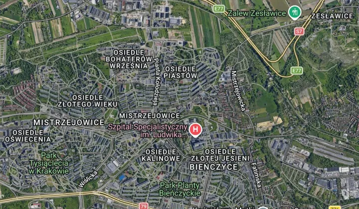 Mieszkanie 4-pokojowe Kraków Mistrzejowice, ul. Kruszwicka
