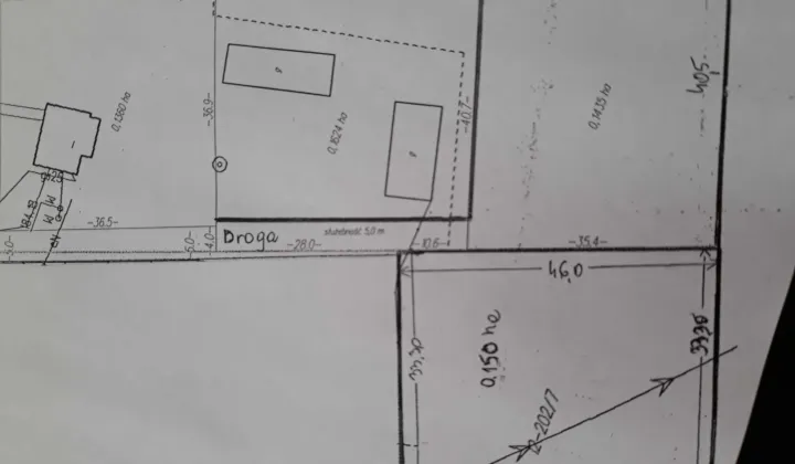 Działka budowlana Trębaczów