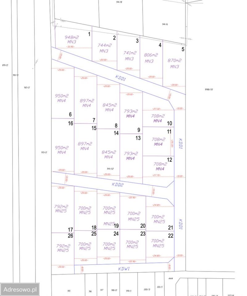 Działka budowlana Bartków. Zdjęcie 3