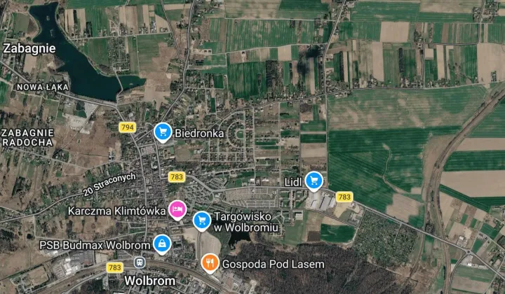 Działka budowlana Wolbrom, ul. Dębowa