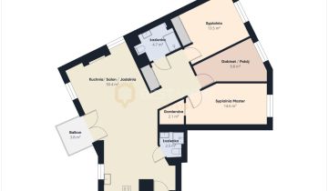 Mieszkanie 4-pokojowe Warszawa Żoliborz, ul. Jasnodworska