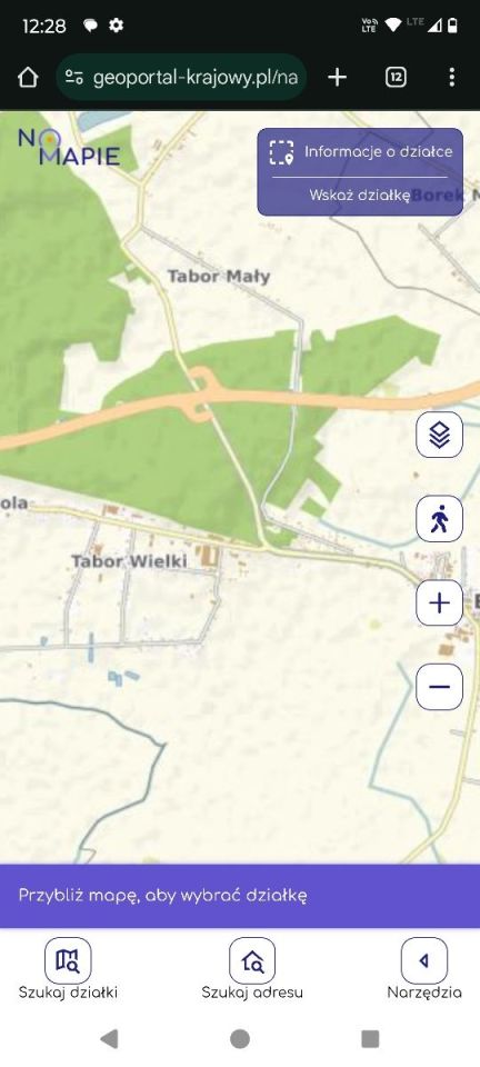 Działka budowlana Tabor Wielki. Zdjęcie 3