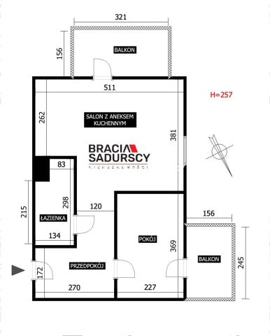 Mieszkanie 2-pokojowe Kraków Dębniki, ul. Pszczelna. Zdjęcie 18