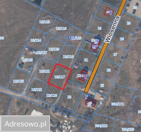 Działka budowlana Skarbimierzyce