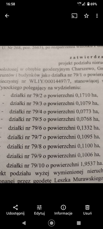 Działka budowlana Charszewo. Zdjęcie 5