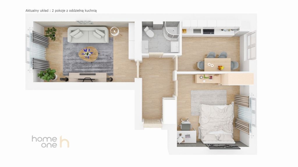 Mieszkanie 3-pokojowe Warszawa Mokotów, ul. Racławicka. Zdjęcie 13