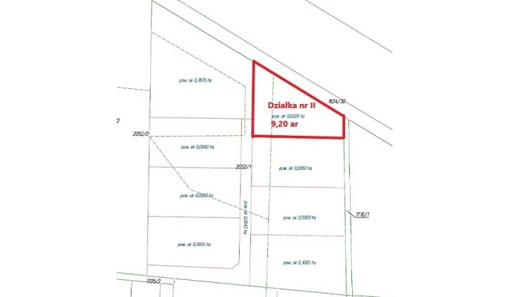 Działka budowlana Lutoryż