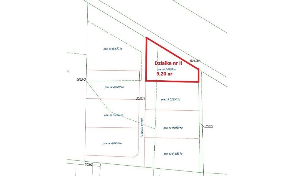 Działka budowlana Lutoryż