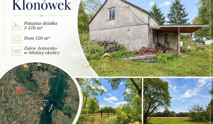 dom wolnostojący, 3 pokoje Klonówek