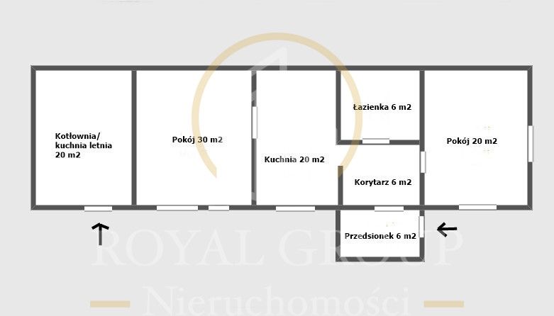 dom wolnostojący, 2 pokoje Pólko. Zdjęcie 11