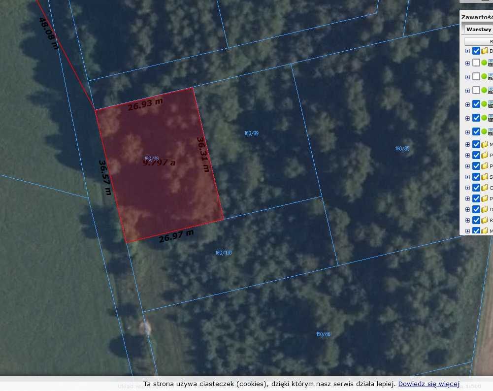 Działka budowlana Miętkie. Zdjęcie 2