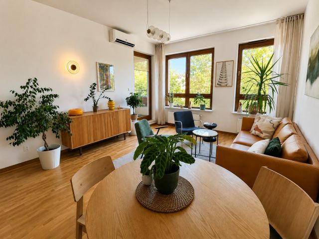 Mieszkanie 3-pokojowe Warszawa Wilanów, ul. Księdza Prymasa Augusta Hlonda. Zdjęcie 1