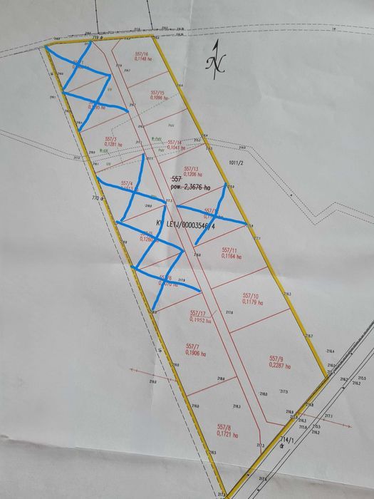 Działka budowlana Męcinka. Zdjęcie 3