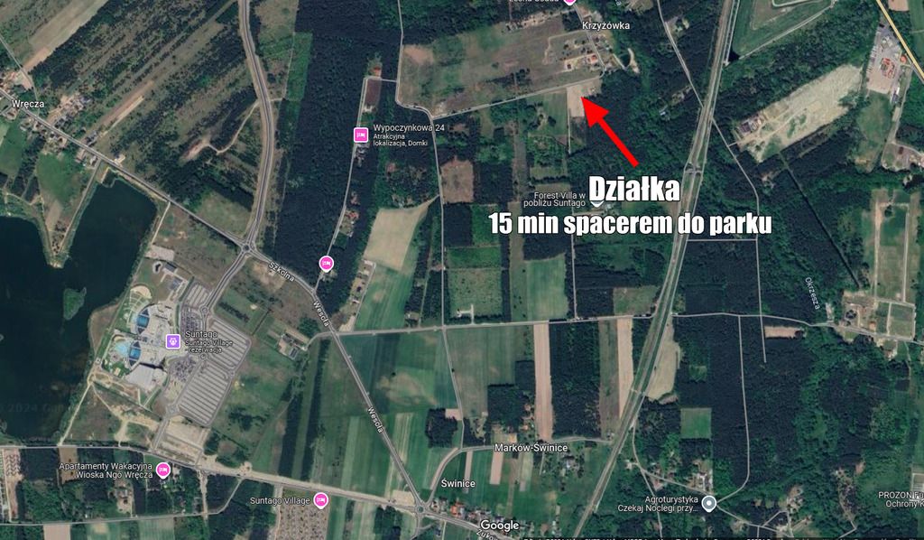 Działka na sprzedaż Wręcza
