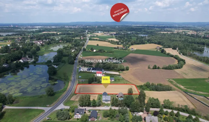 Działka inwestycyjna Rudze