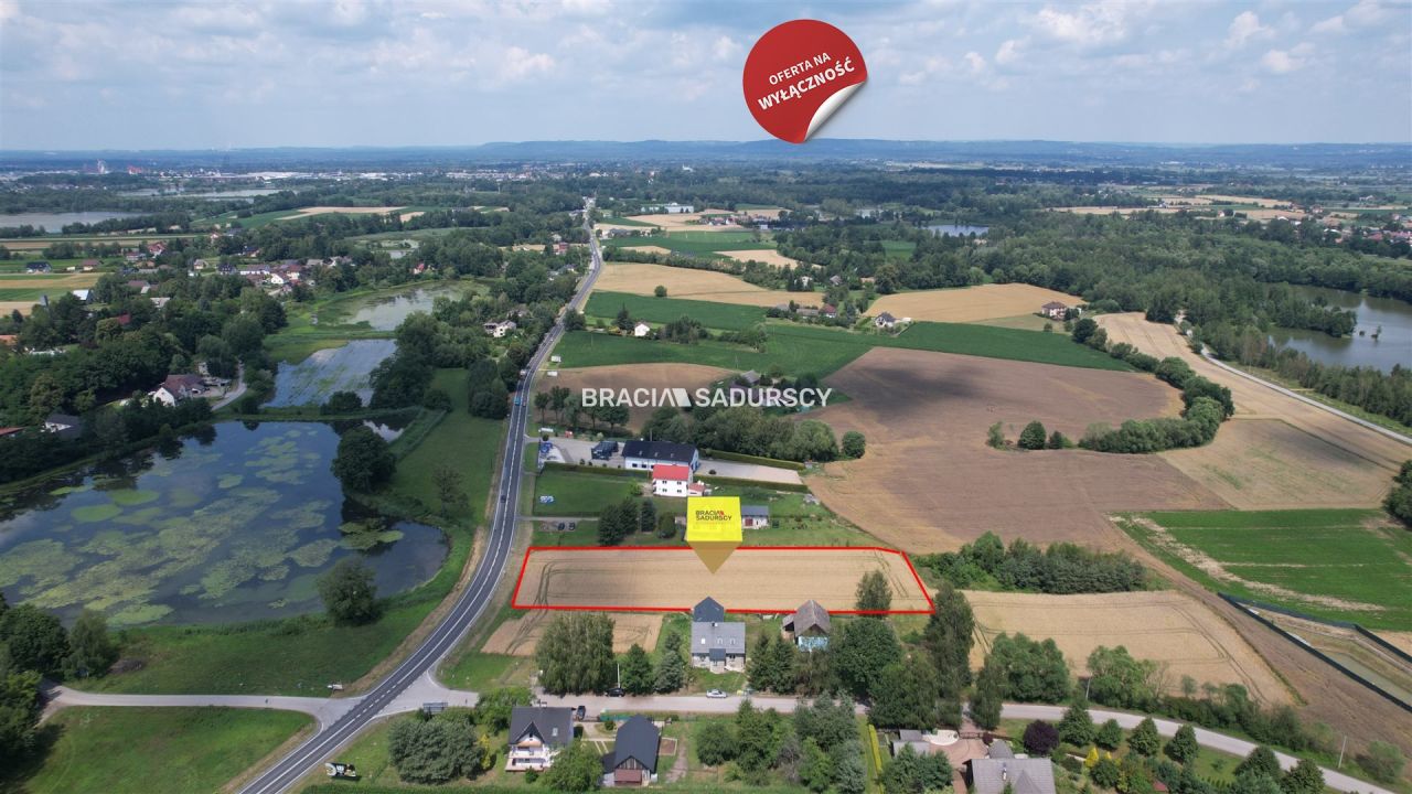 Działka inwestycyjna Rudze