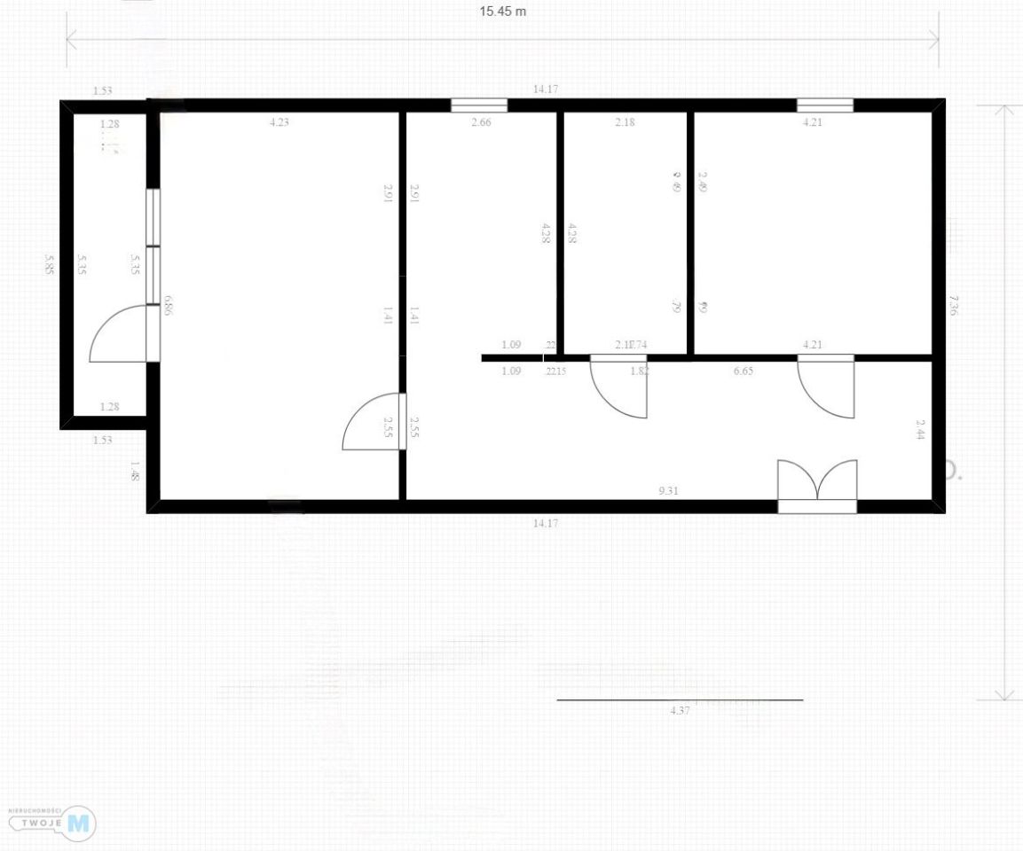 Mieszkanie 2-pokojowe Kielce Centrum. Zdjęcie 7