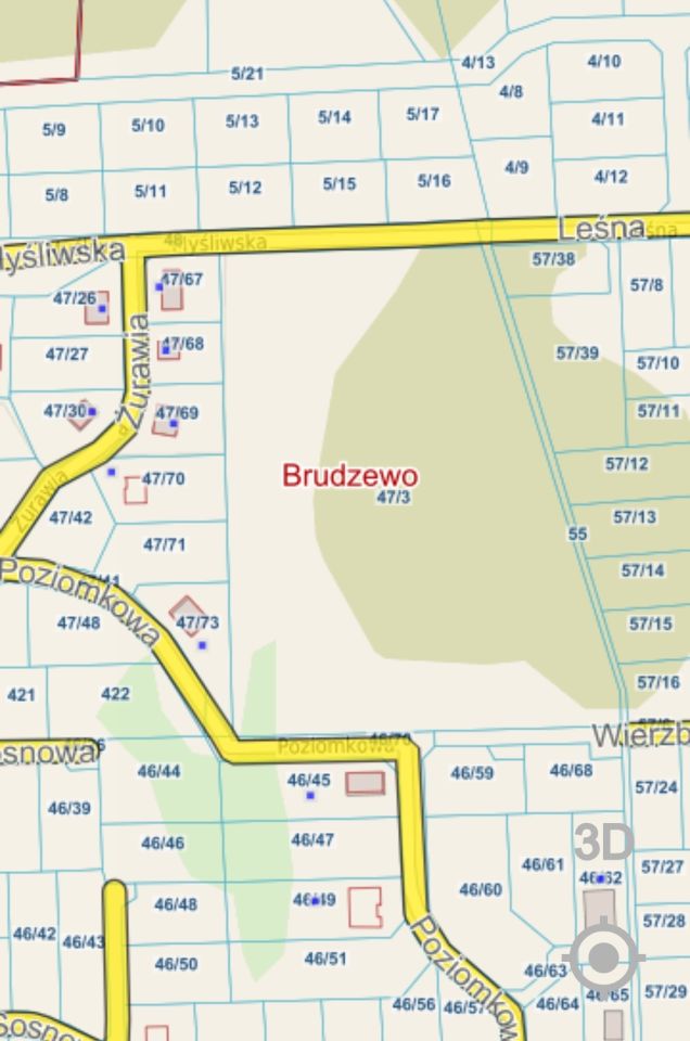 Działka rolna Brudzewo, ul. Myśliwska. Zdjęcie 1