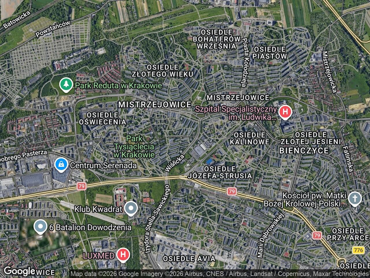 Mieszkanie 3-pokojowe Kraków Mistrzejowice, os. Tysiąclecia. Zdjęcie 1