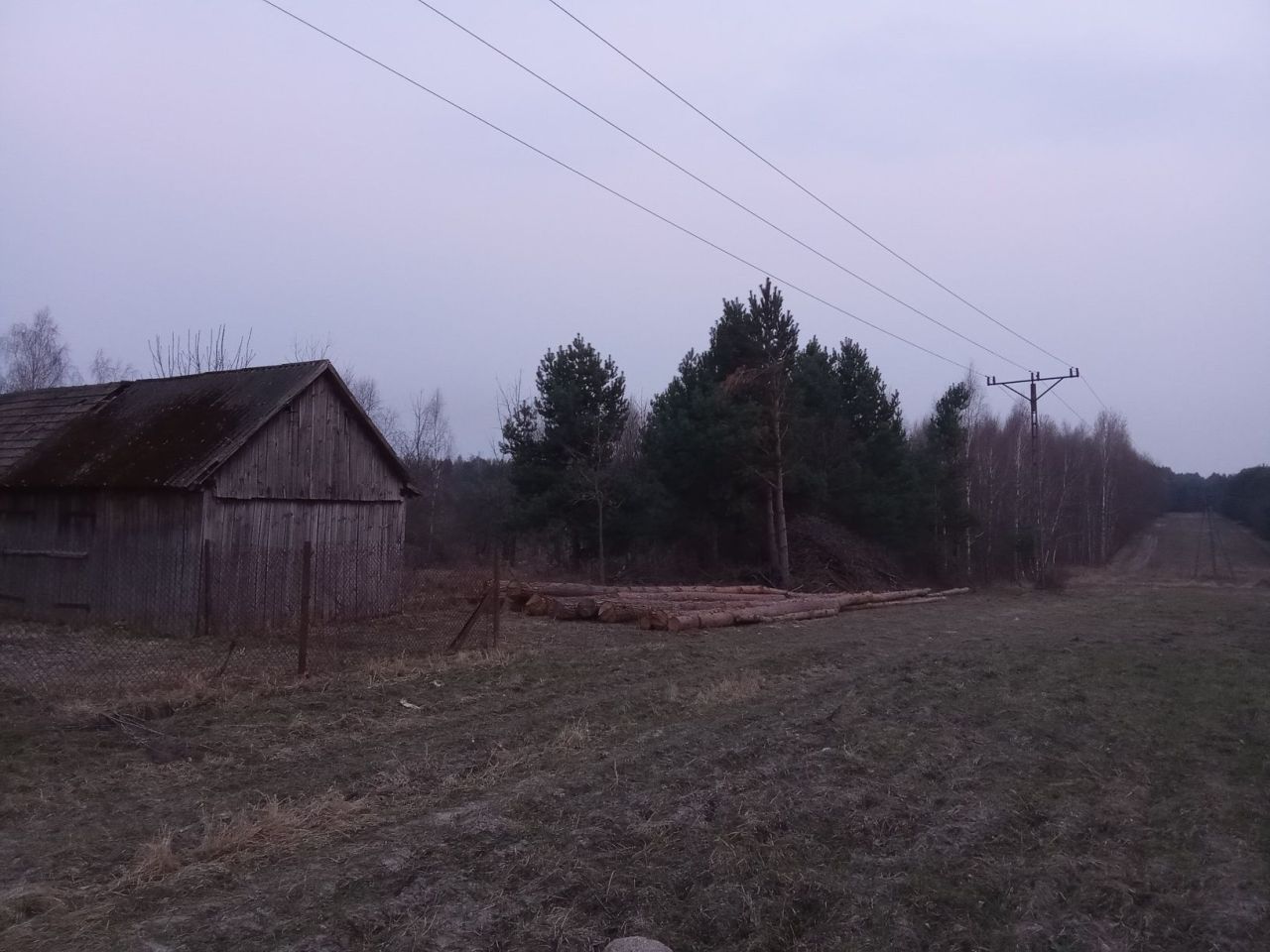 Działka rolno-budowlana Wymysłów. Zdjęcie 2