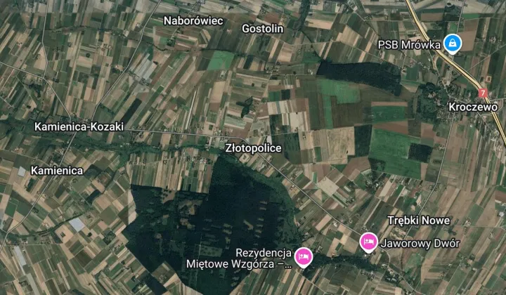 Działka rolno-budowlana Złotopolice