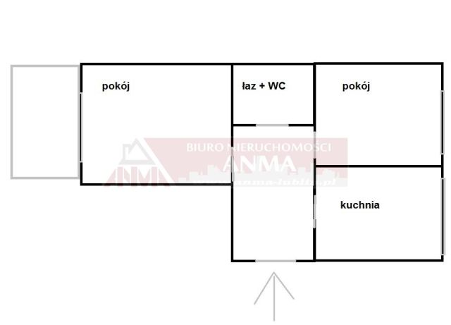 Mieszkanie 2-pokojowe Lublin Ponikwoda, ul. Konrada Bielskiego. Zdjęcie 14