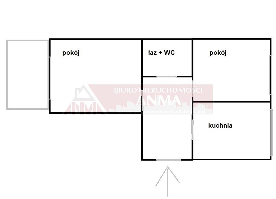 Mieszkanie 2-pokojowe Lublin Ponikwoda, ul. Konrada Bielskiego. Zdjęcie 14