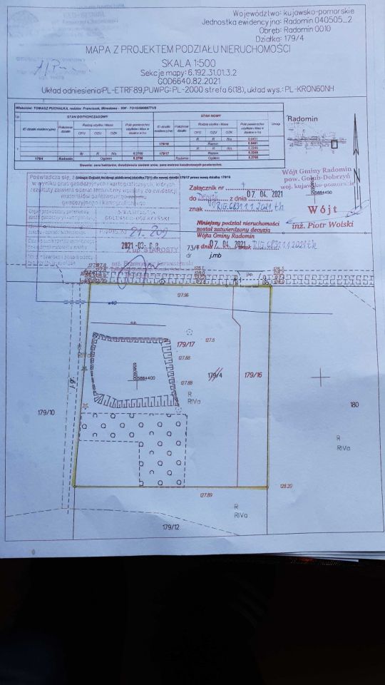 Działka budowlana Radomin. Zdjęcie 3