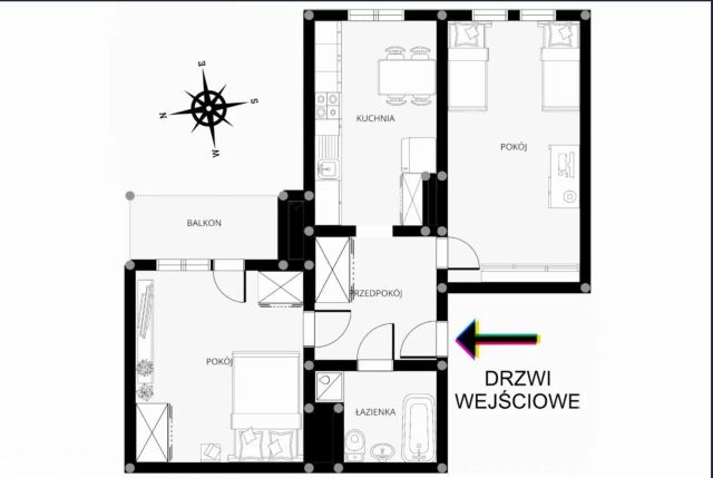 Mieszkanie 2-pokojowe Leśna, ul. Gustawa Morcinka. Zdjęcie 1