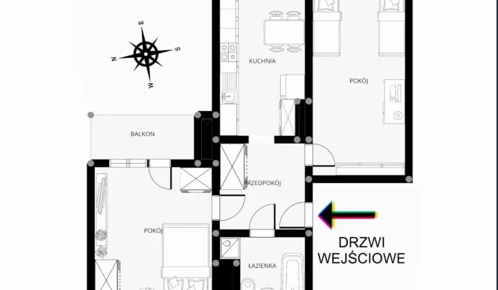 Mieszkanie 2-pokojowe Leśna, ul. Gustawa Morcinka