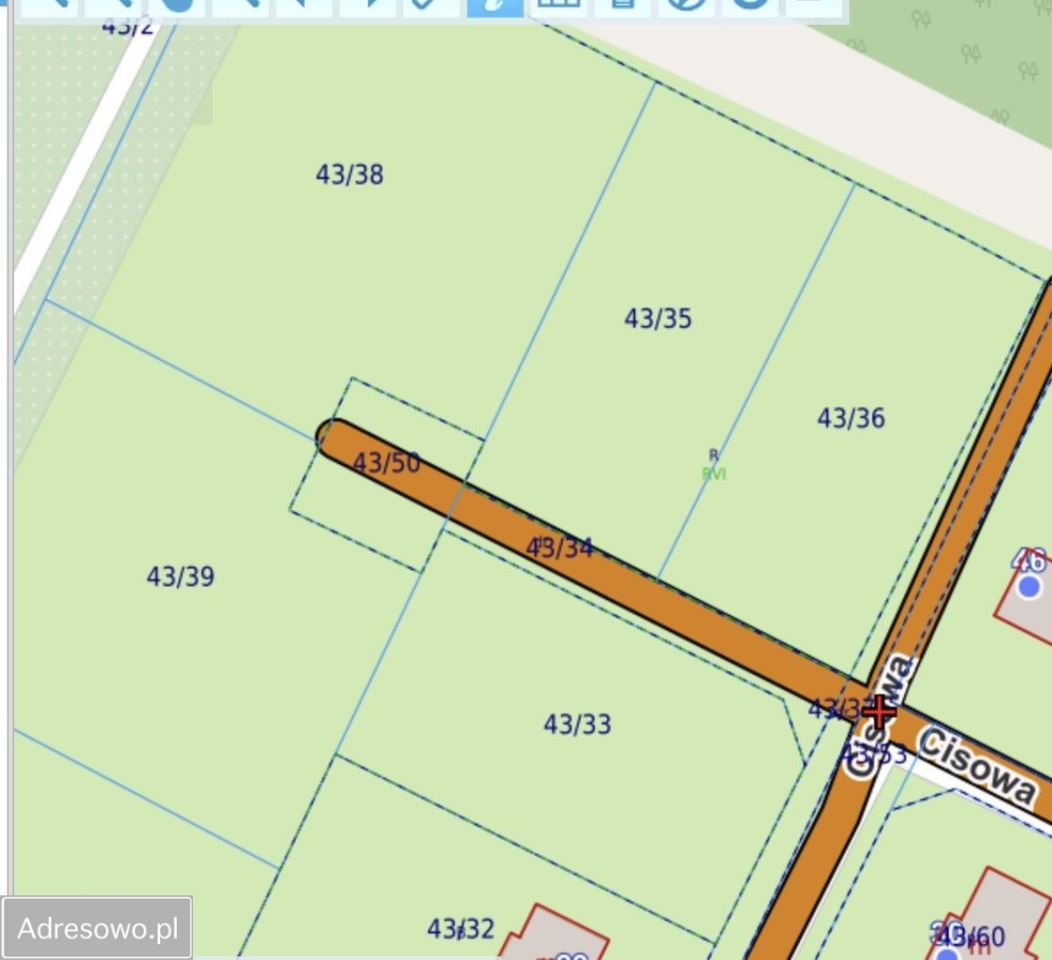 Działka budowlana Żurczyn, ul. Cisowa. Zdjęcie 3