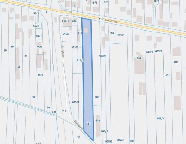 Działka inwestycyjna Częstochowa, ul. Kolejowa. Zdjęcie 1