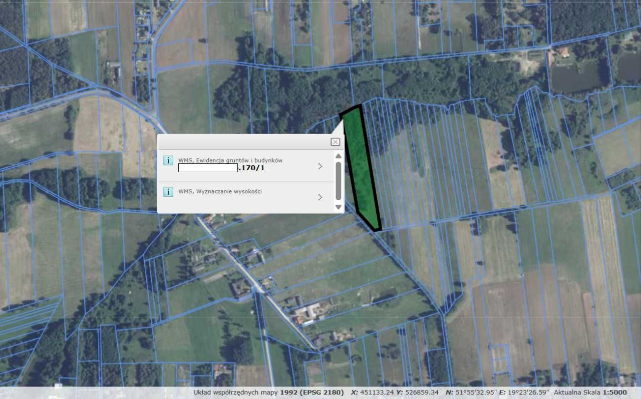 Działka rolna Ciosny. Zdjęcie 1