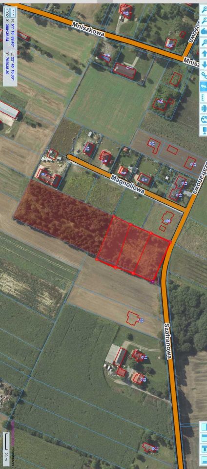 Działka siedliskowa Jacków, ul. Szafranowa. Zdjęcie 2