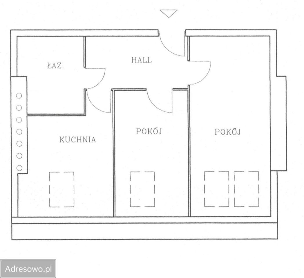 Mieszkanie 2-pokojowe Wrocław Śródmieście, ul. gen. Ignacego Prądzyńskiego. Zdjęcie 3