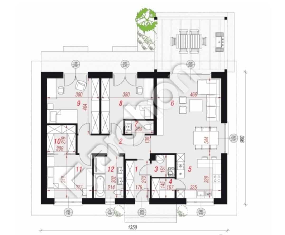 dom wolnostojący Górki. Zdjęcie 7