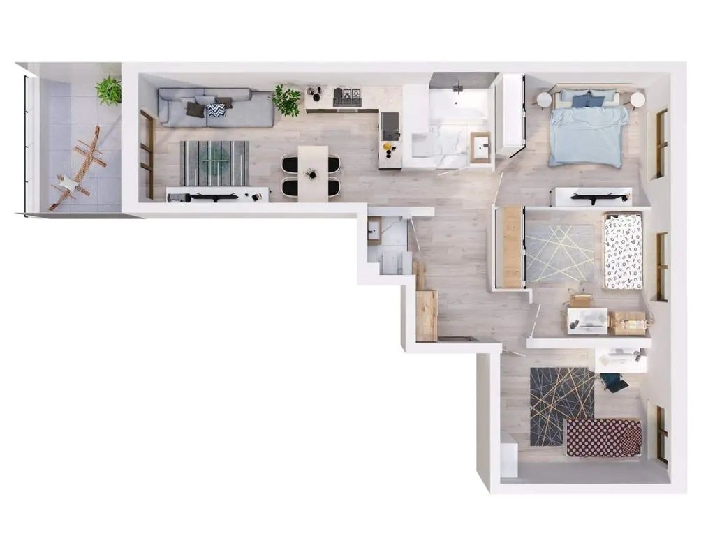 Mieszkanie 4-pokojowe Rzeszów, ul. Lubelska. Zdjęcie 7