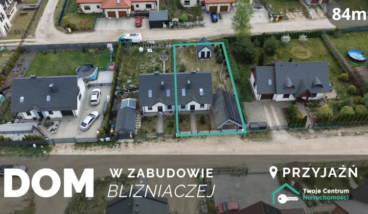 bliźniak, 3 pokoje Przyjaźń, ul. Przytulna